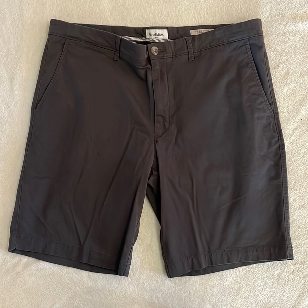 Goodfellow & Co Linden Short 10.5 inseam, charcoal gray mens shorts